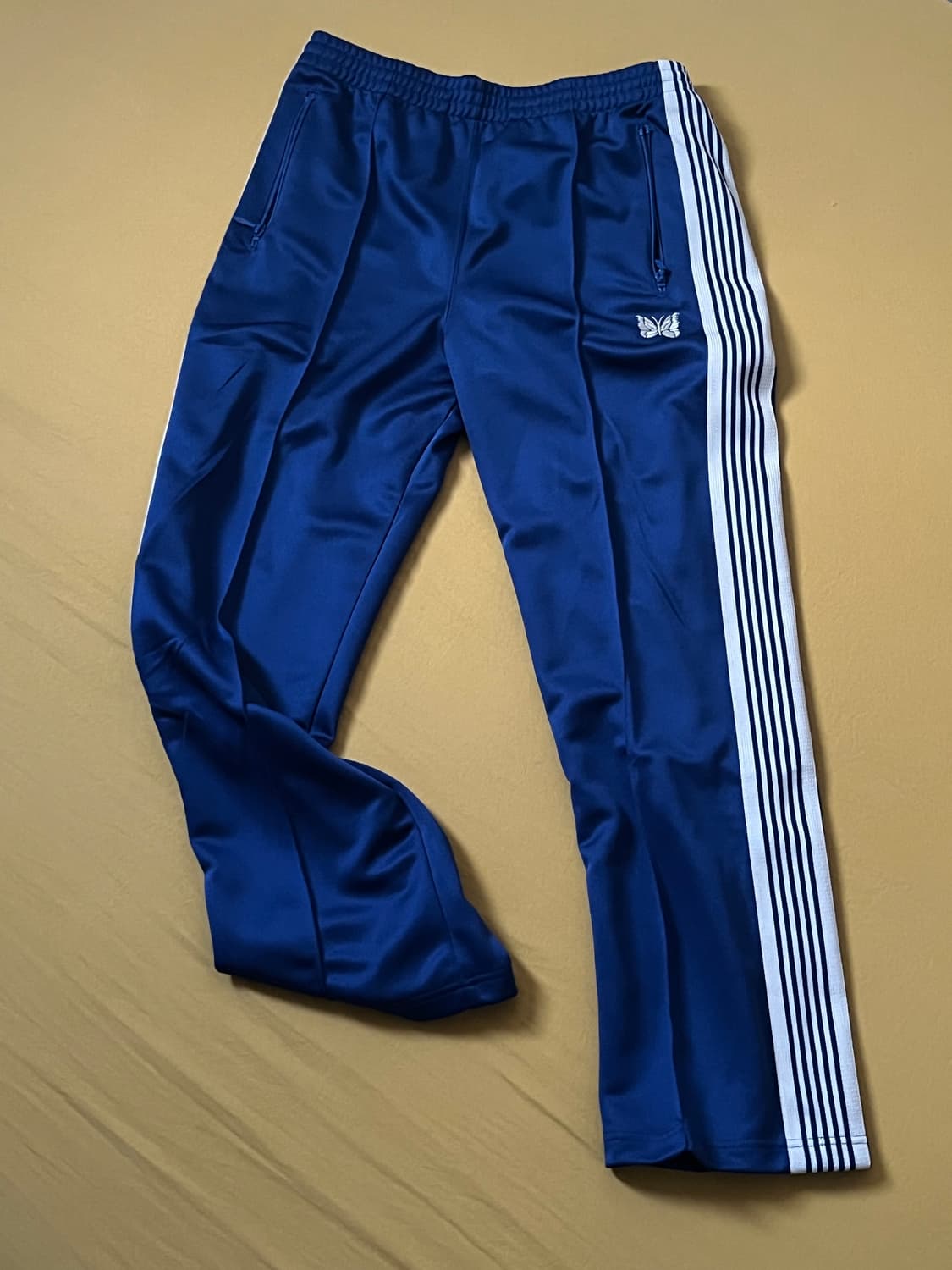 니들스 스트레이트 트랙팬츠 폴리스무스 로얄 m 상품이미지1