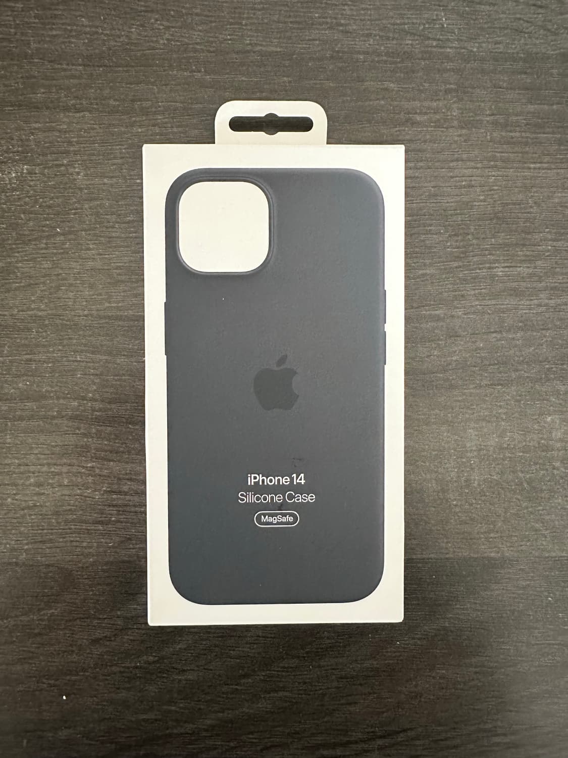아이폰 14 정품 실리콘 케이스 미드나이트 상품이미지1