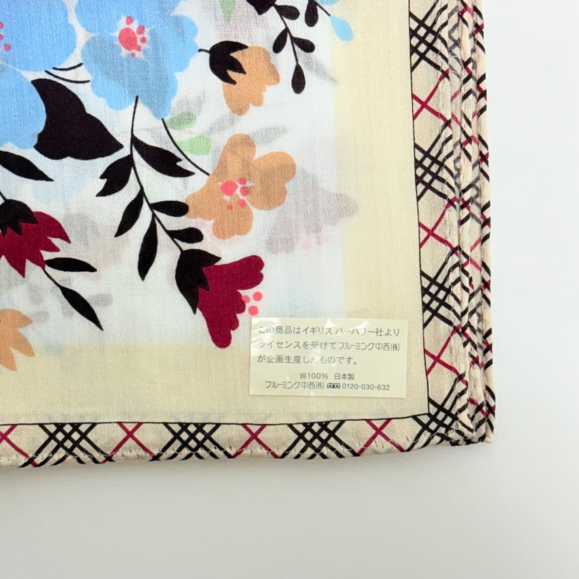 [면 100%] Burberry 버버리 손수건 2개 상품이미지2