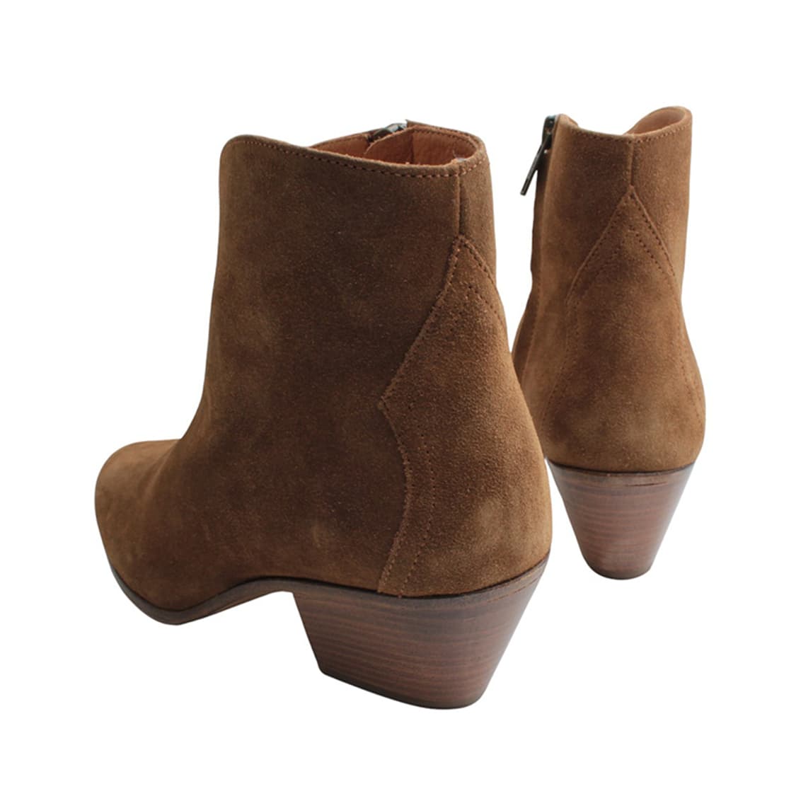 이자벨 마랑 카멜 디커 앵클 부츠 36 상품이미지4