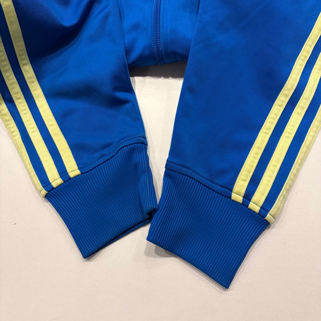 [M] 12s 아디다스 파이어버드 트랙탑 져지 블루 옐로우 B539 상품이미지7