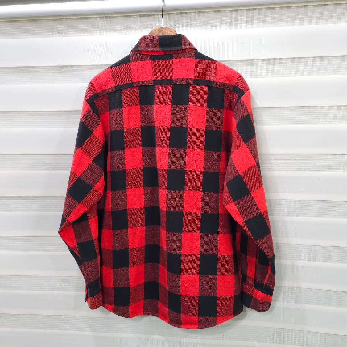 미국빈티지 90s FIVE BROTHER 체크셔츠- L 상품이미지5