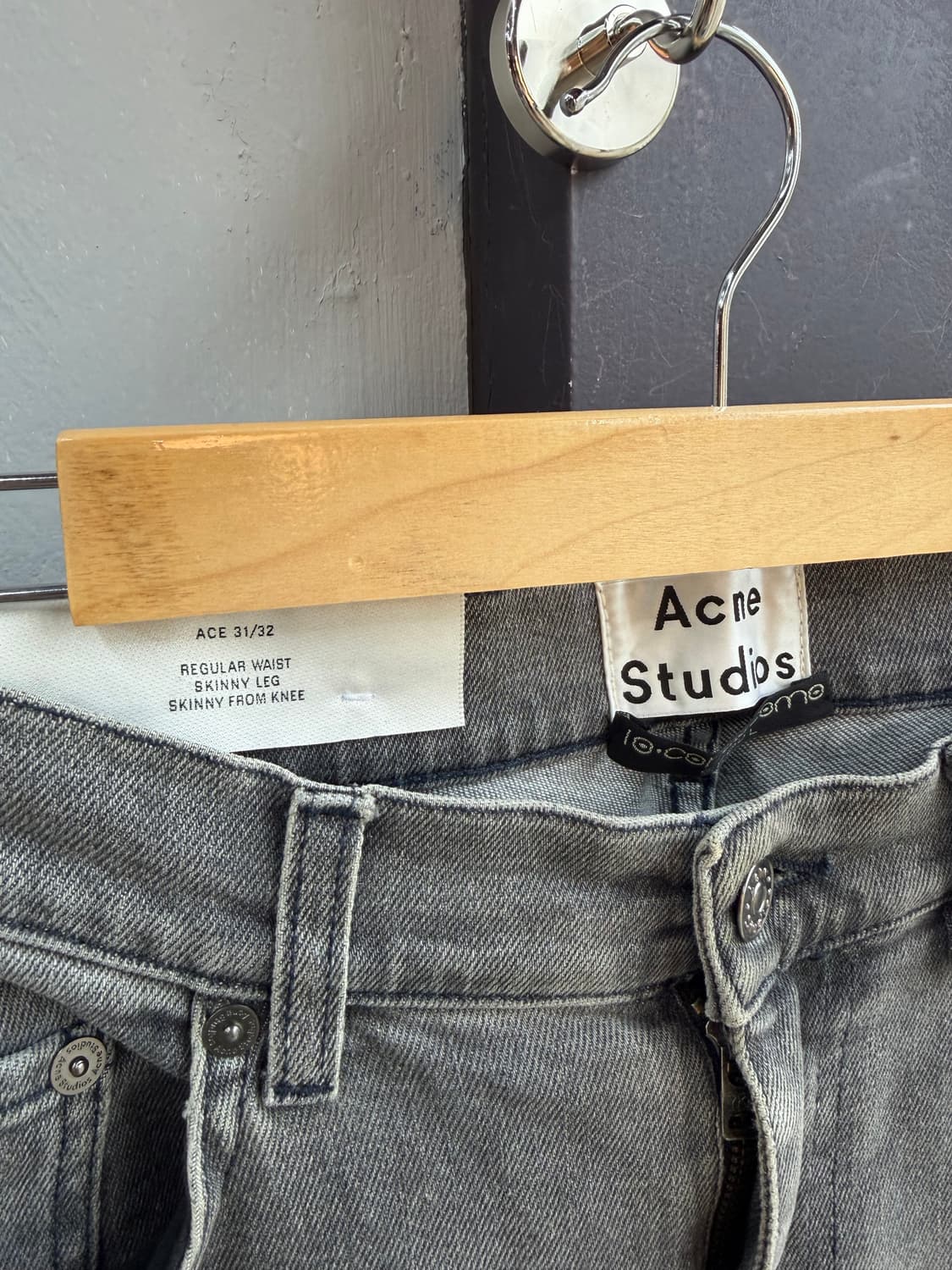 31/ 아크네스튜디오 레귤러 웨스트 워싱 진 상품이미지5