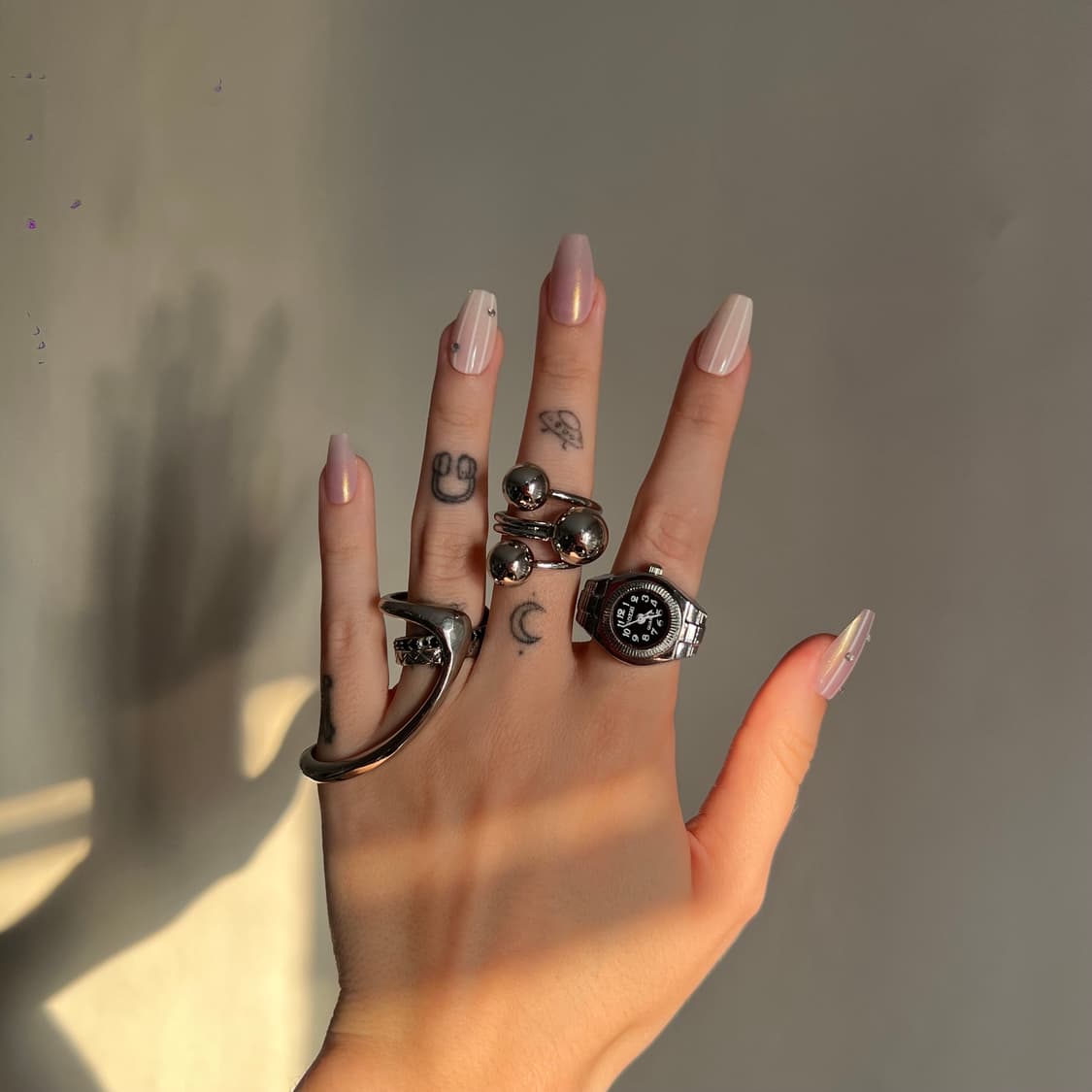 시계 반지 (블랙 다이얼) 🖤 상품이미지2