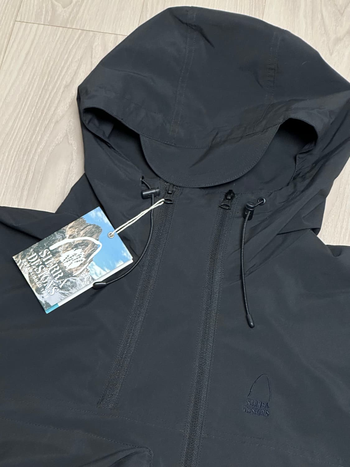 시에라디자인 2way Zip Flap Parka Black L 상품이미지2