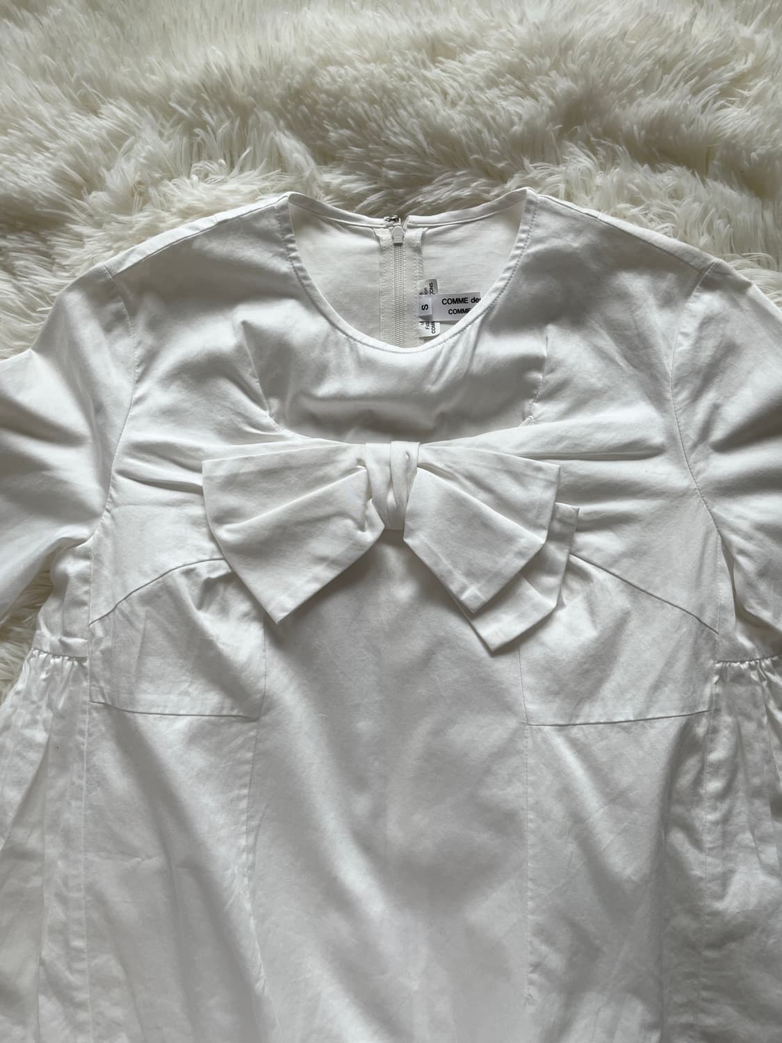 2016 꼼데가르송 리본 블라우스 셔츠 상품이미지2