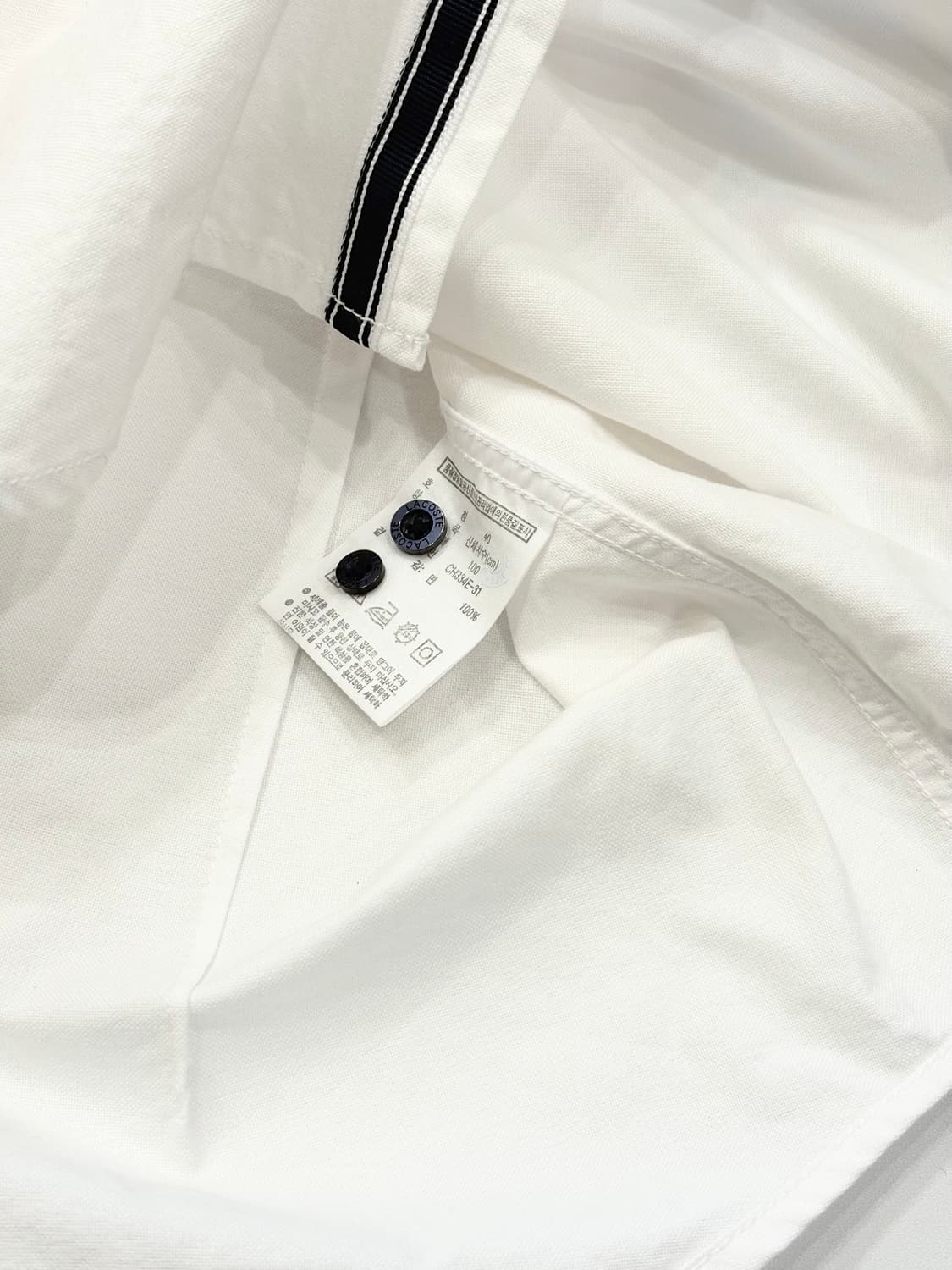 Lacoste 라코스테 화이트 셔츠 상품이미지4