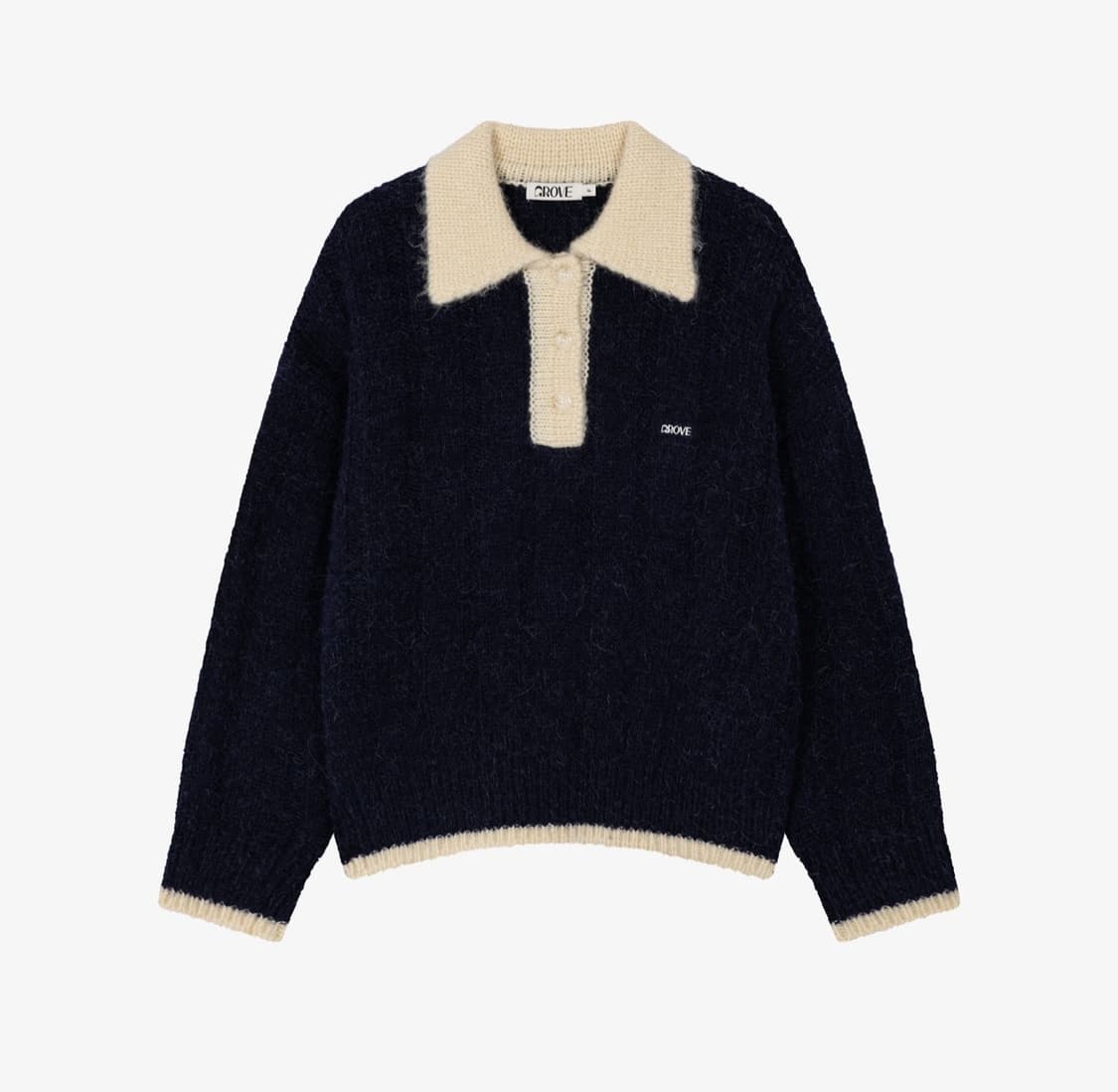 그로브스토어 소프트 니트 (네이비) 상품이미지4