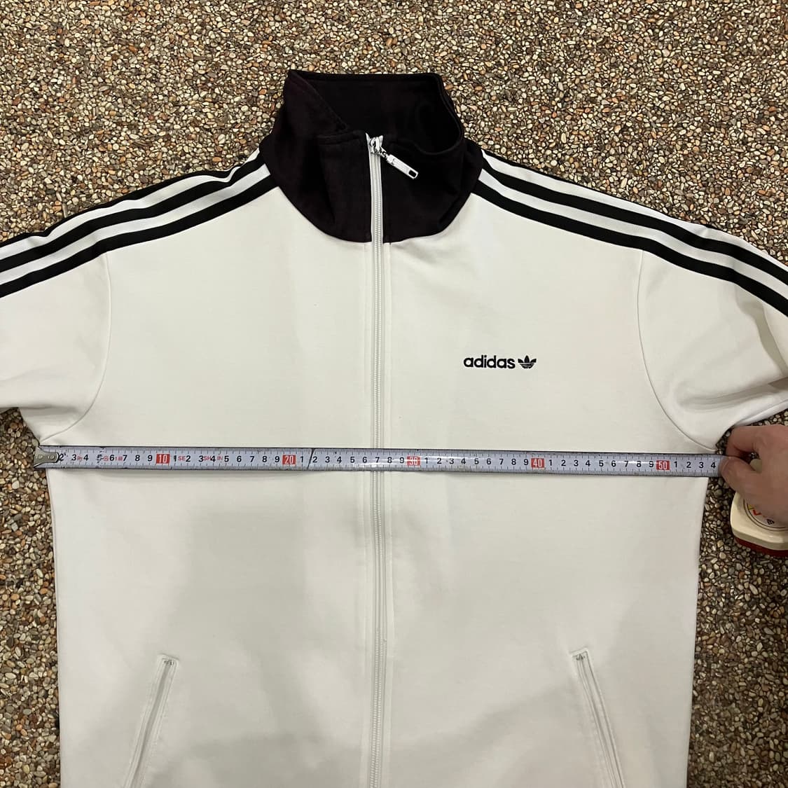 320 아디다스 베켄바우어 져지 흰검 화이트 상품이미지5