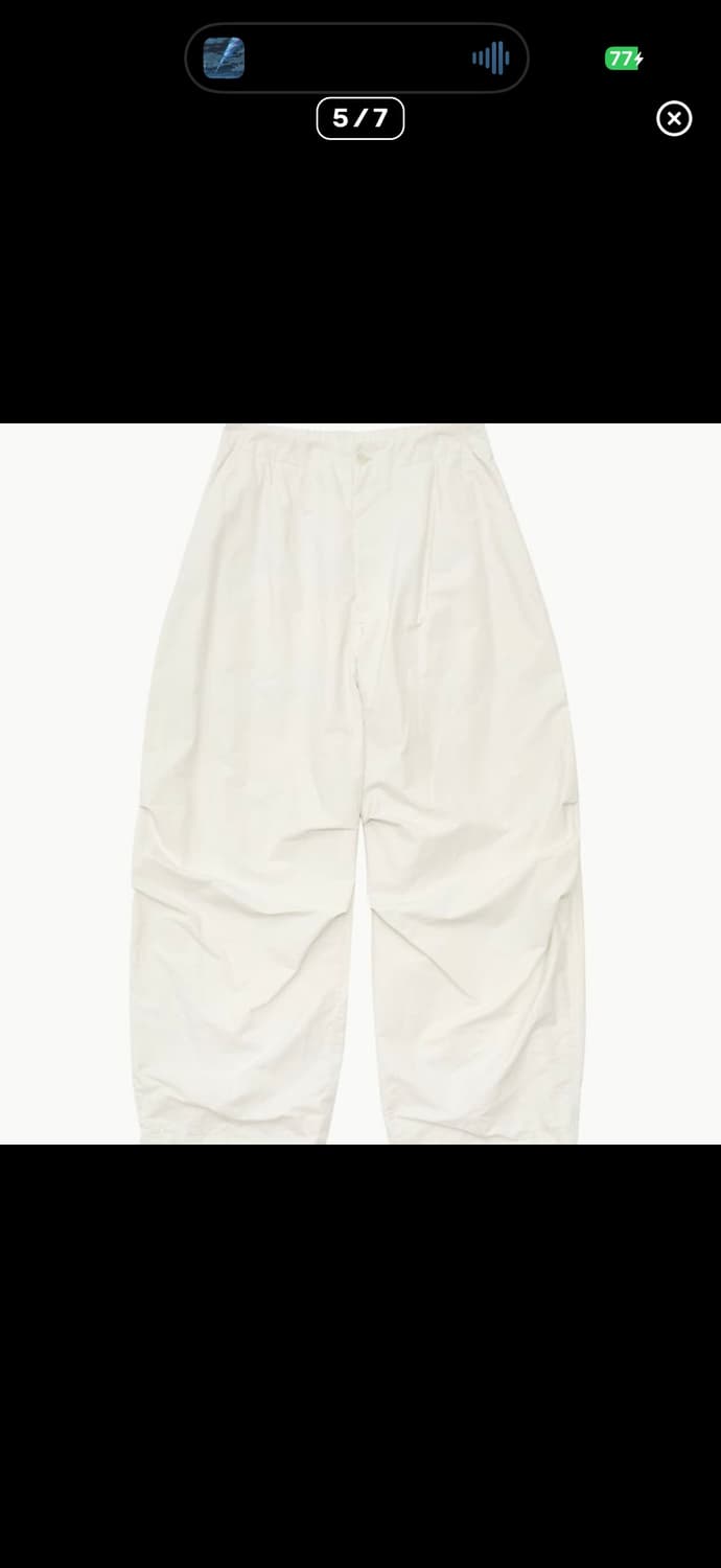 아모멘토 cotton nylon fatigue pants 퍼티그 팬츠 m 상품이미지2