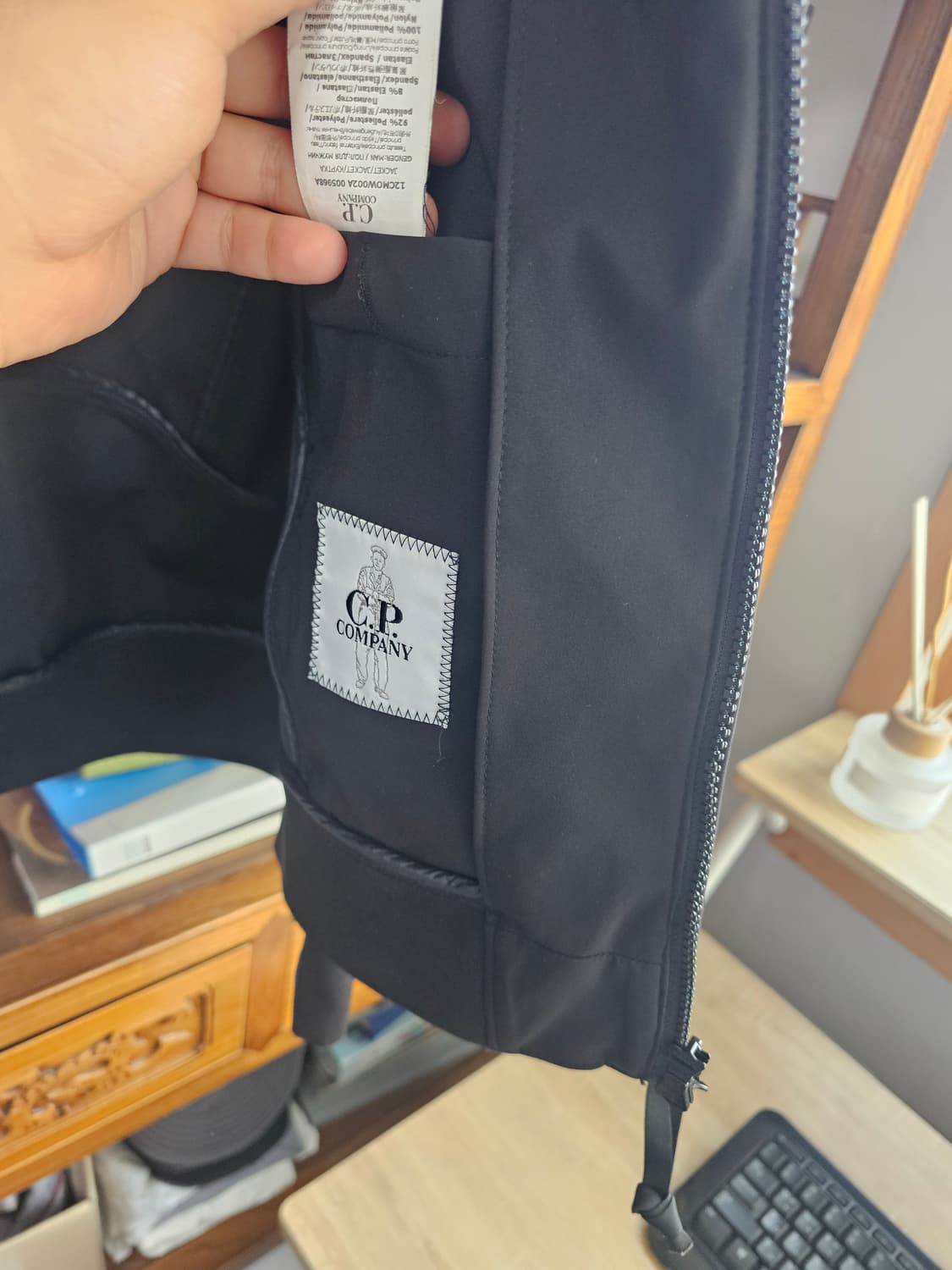 씨피컴퍼니 제일 인기 모델 프로텍 바람막이 팔아요 cp 스톤 상품이미지7