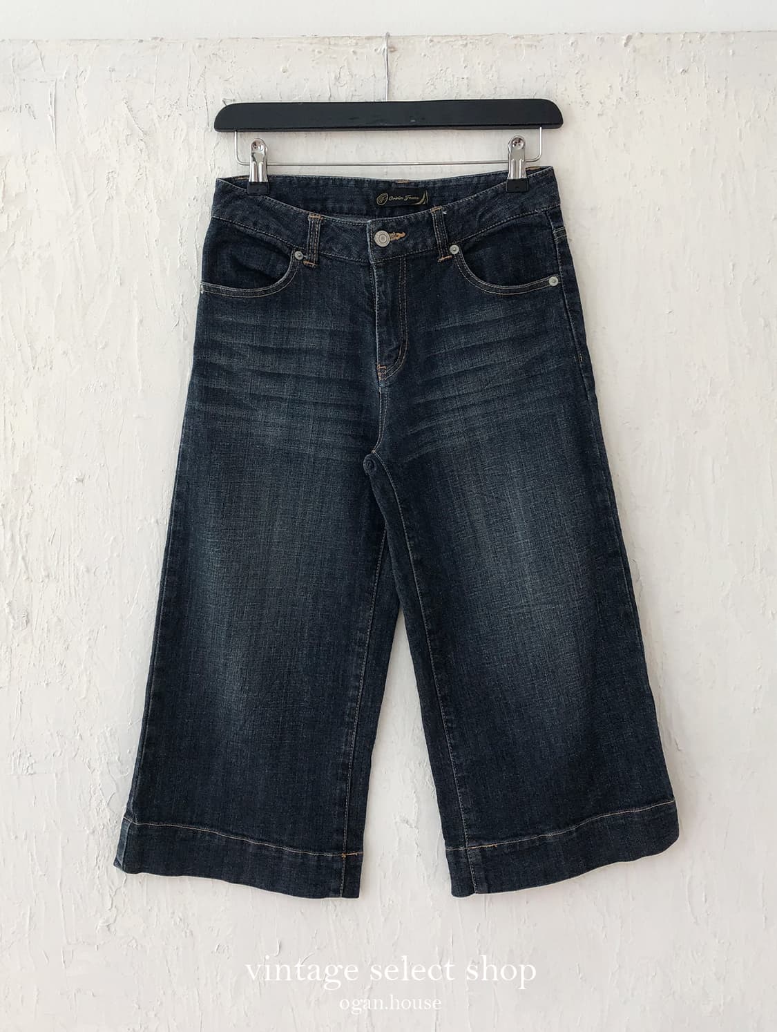 vintage crown wide denim pants 상품이미지1
