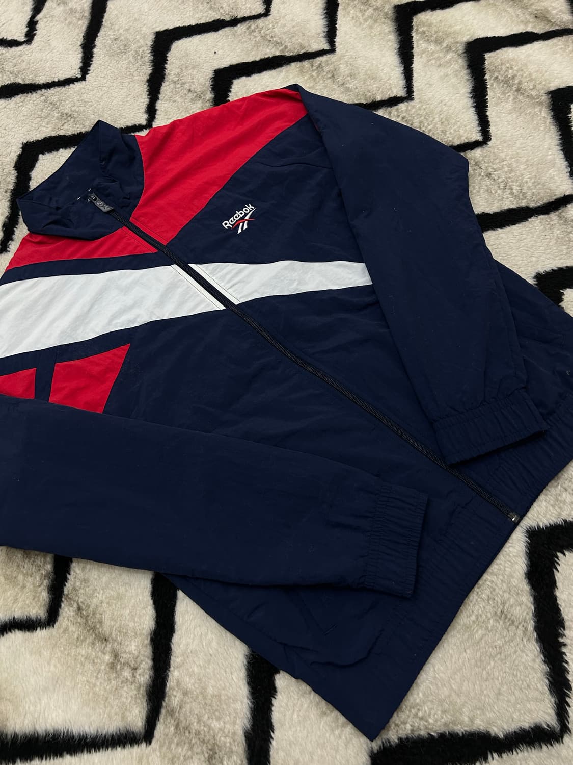 [L]리복 벡터 바람막이/네이비 상품이미지2