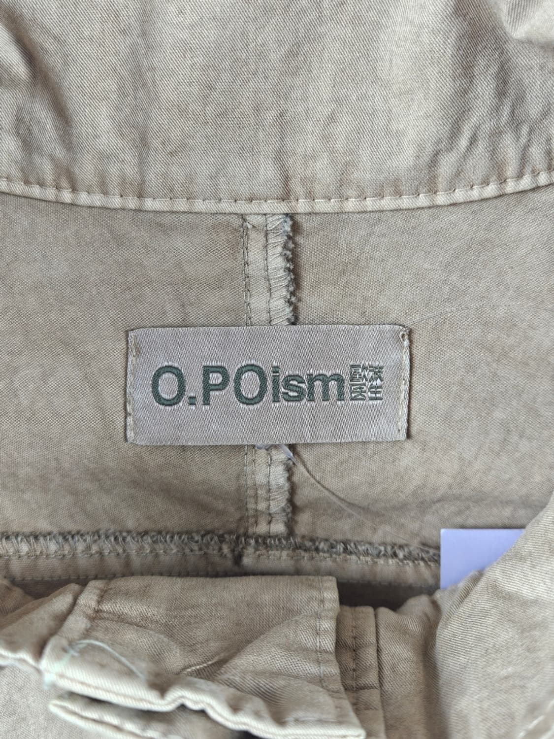 O.POISM 컴뱃 헨리넥 아노락 셔츠 (XL추정) / 11282 상품이미지8