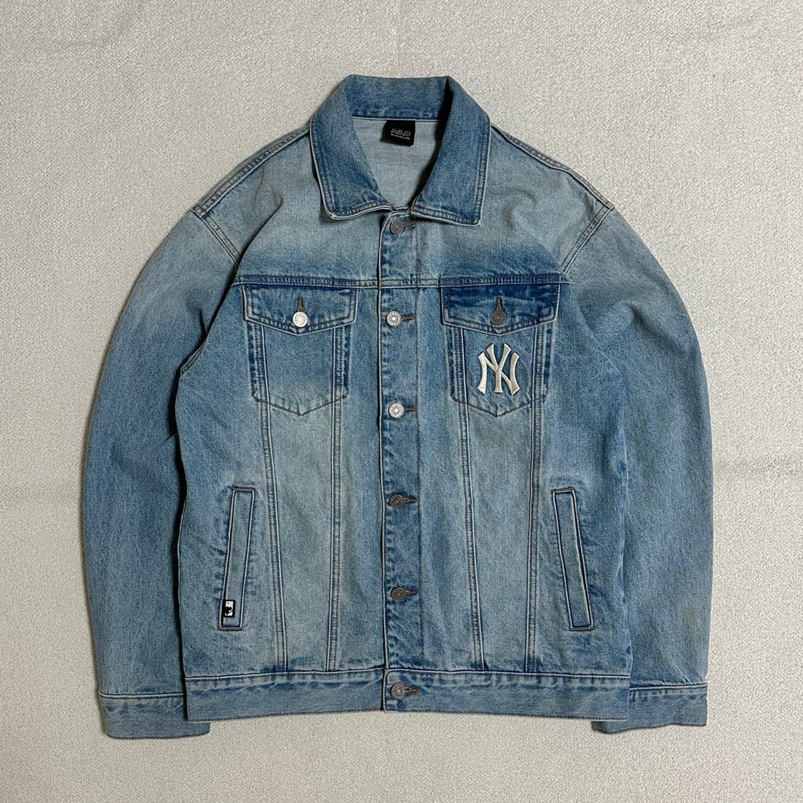 MLB 빅로고 데님자켓 NY 상품이미지2