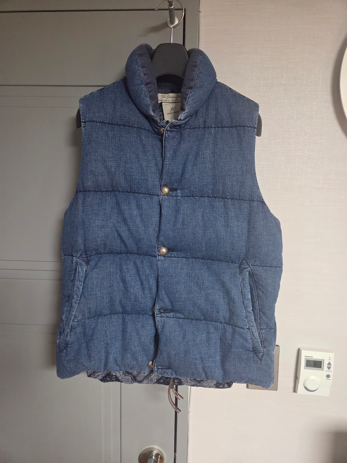 레미릴리프 데님 다운 베스트  상품이미지1