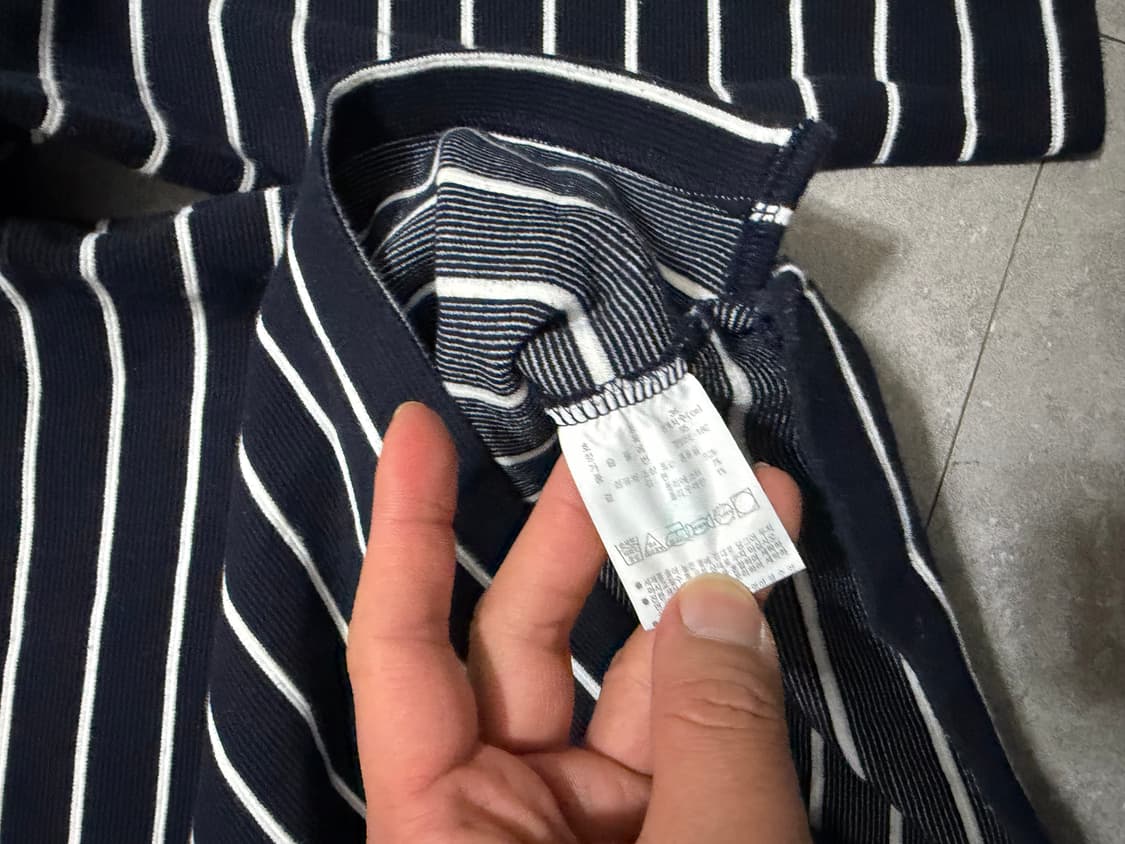 캘빈클라인 빈티지 코튼 스트라이프  롱슬리브 티셔츠95size   상품이미지6