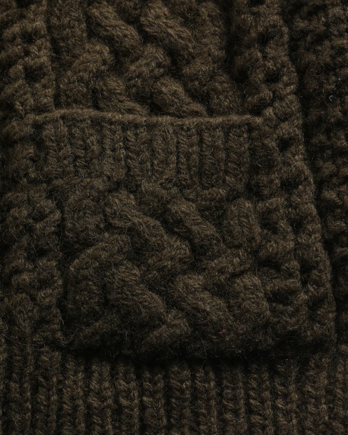 90~00s denim dungaree aran sweater 상품이미지5