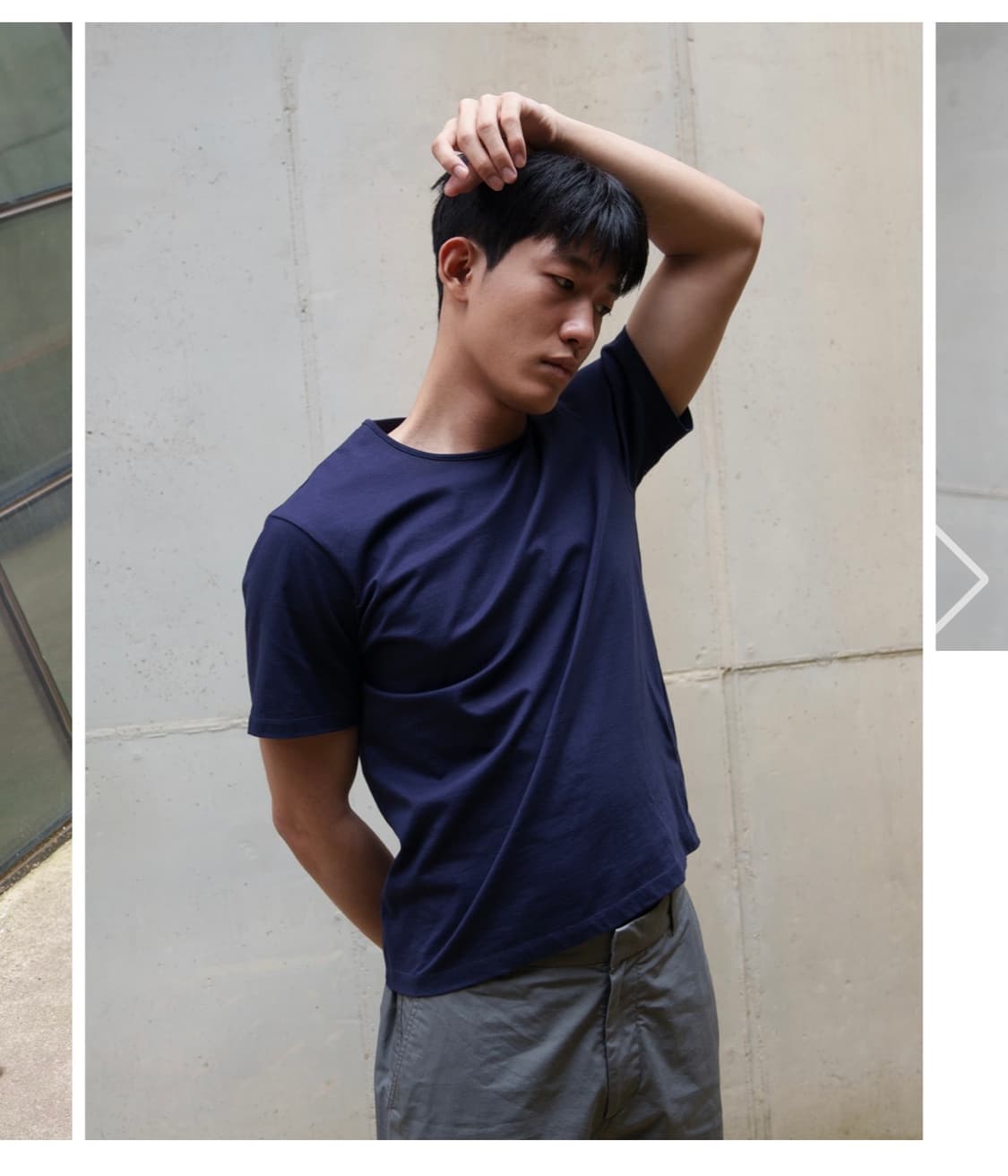 [2] socioshop 에센셜 티 네이비 상품이미지1