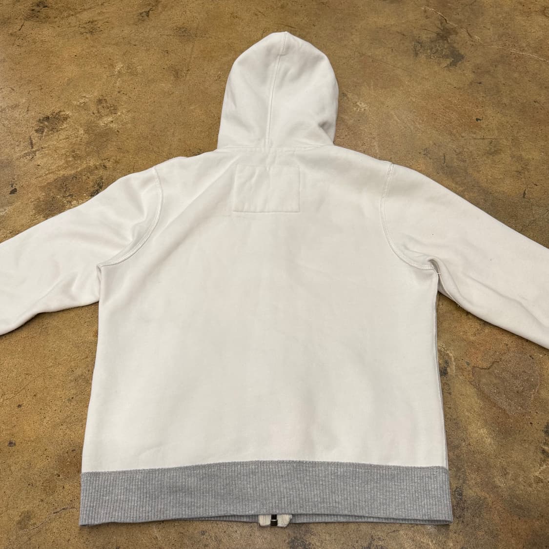 아베크롬비 화이트 그레이 후드집업 상품이미지4