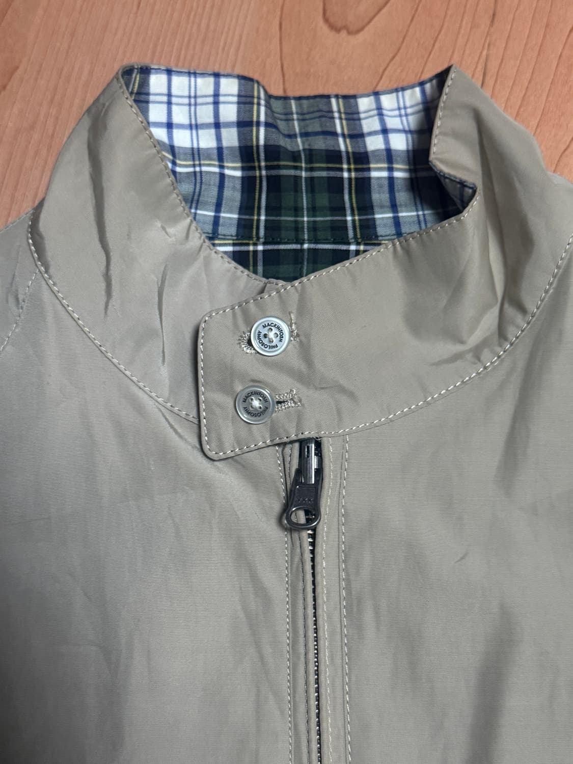 맥킨토시 리버시블 해링턴 자켓 상품이미지3