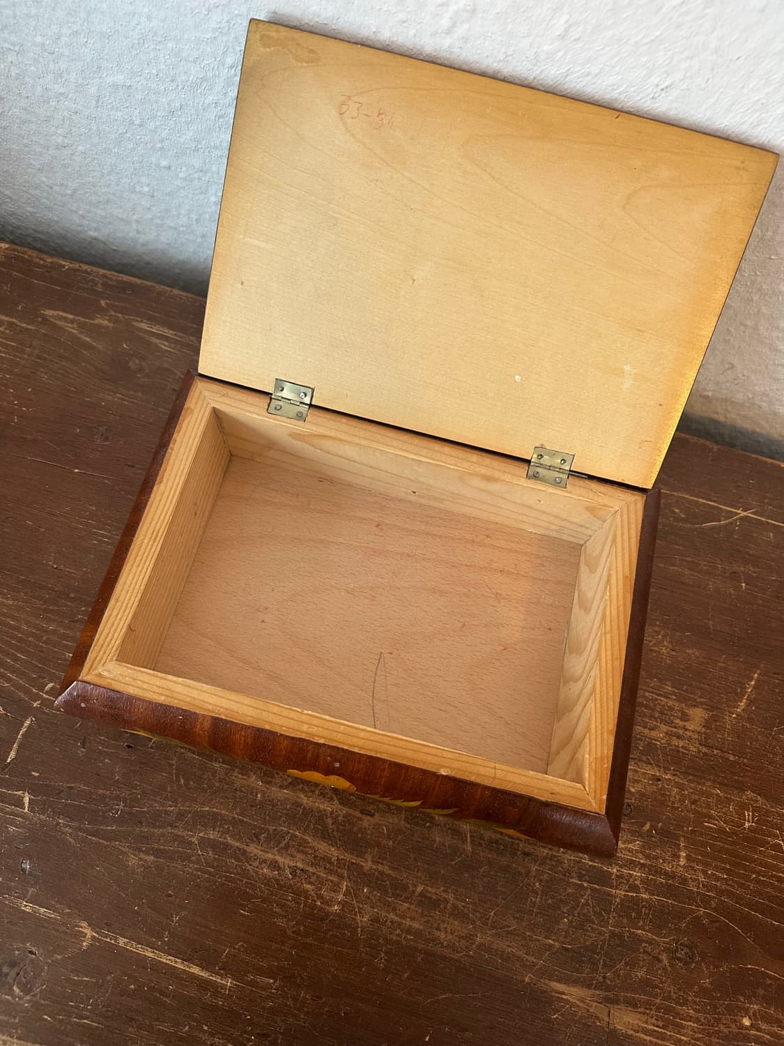 독일)빈티지 장미 나무상자 상품이미지3