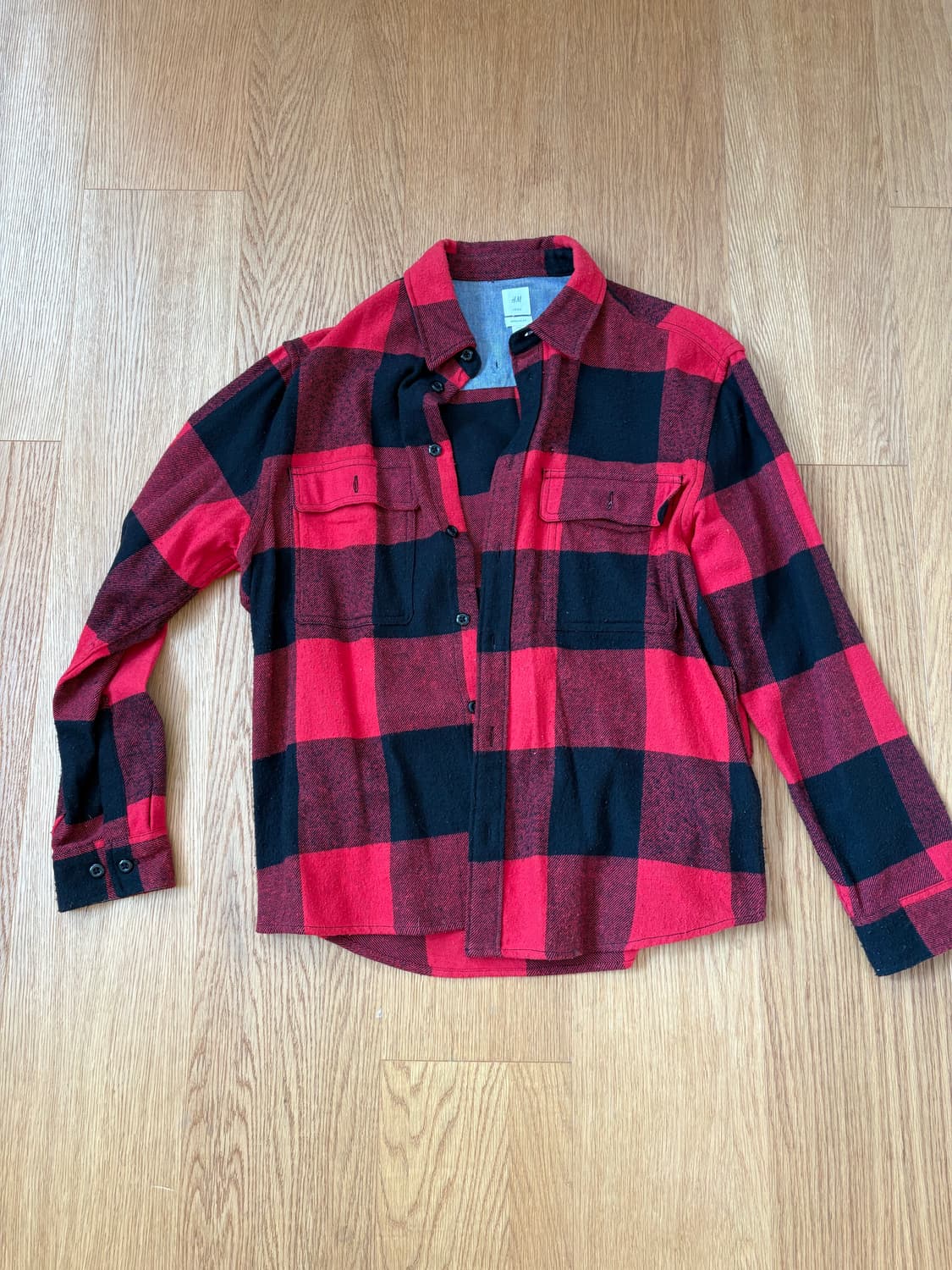 H&M 체크셔츠  상품이미지1