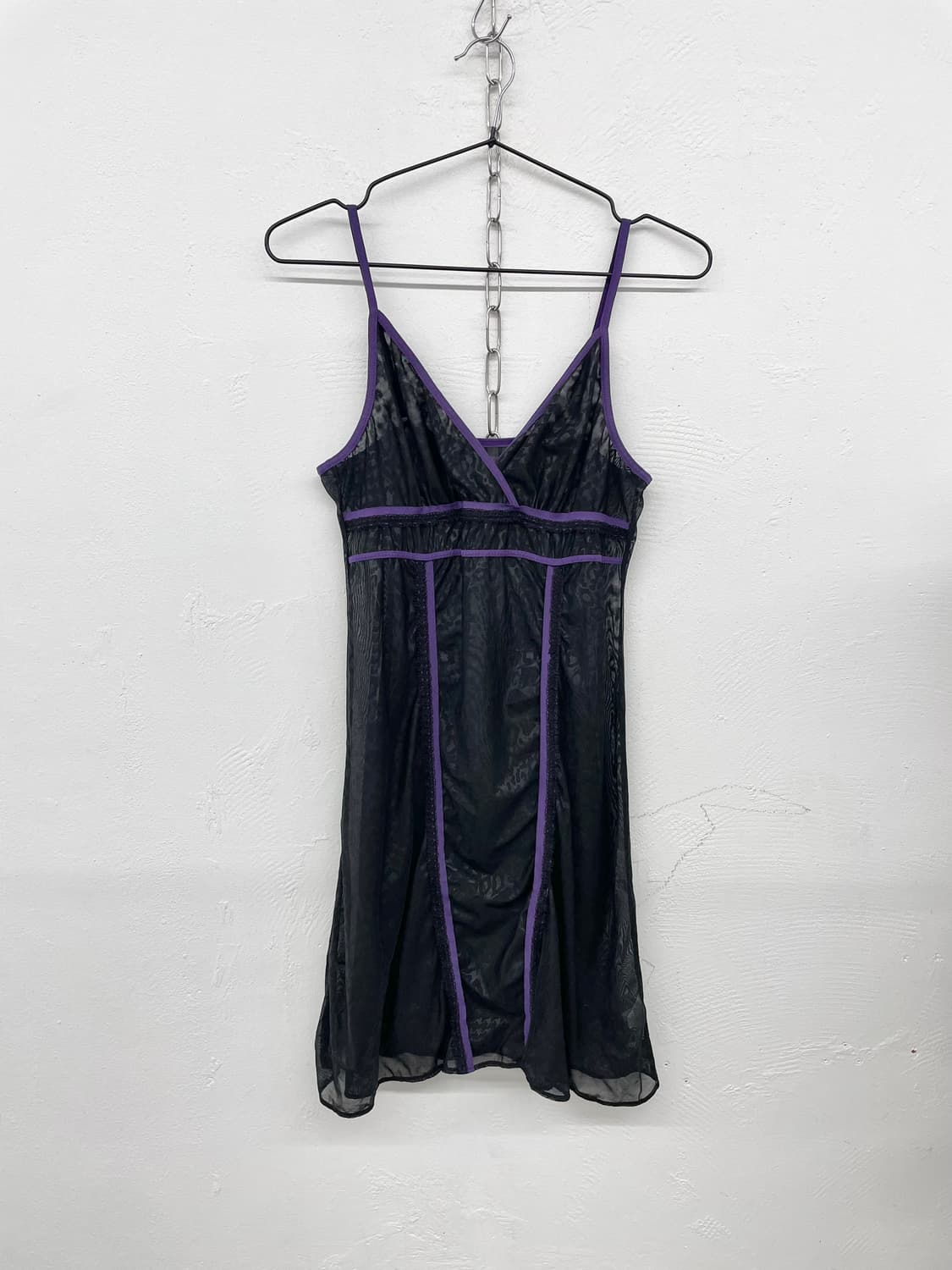 블랙 쿠로미 메쉬 슬립 상품이미지4