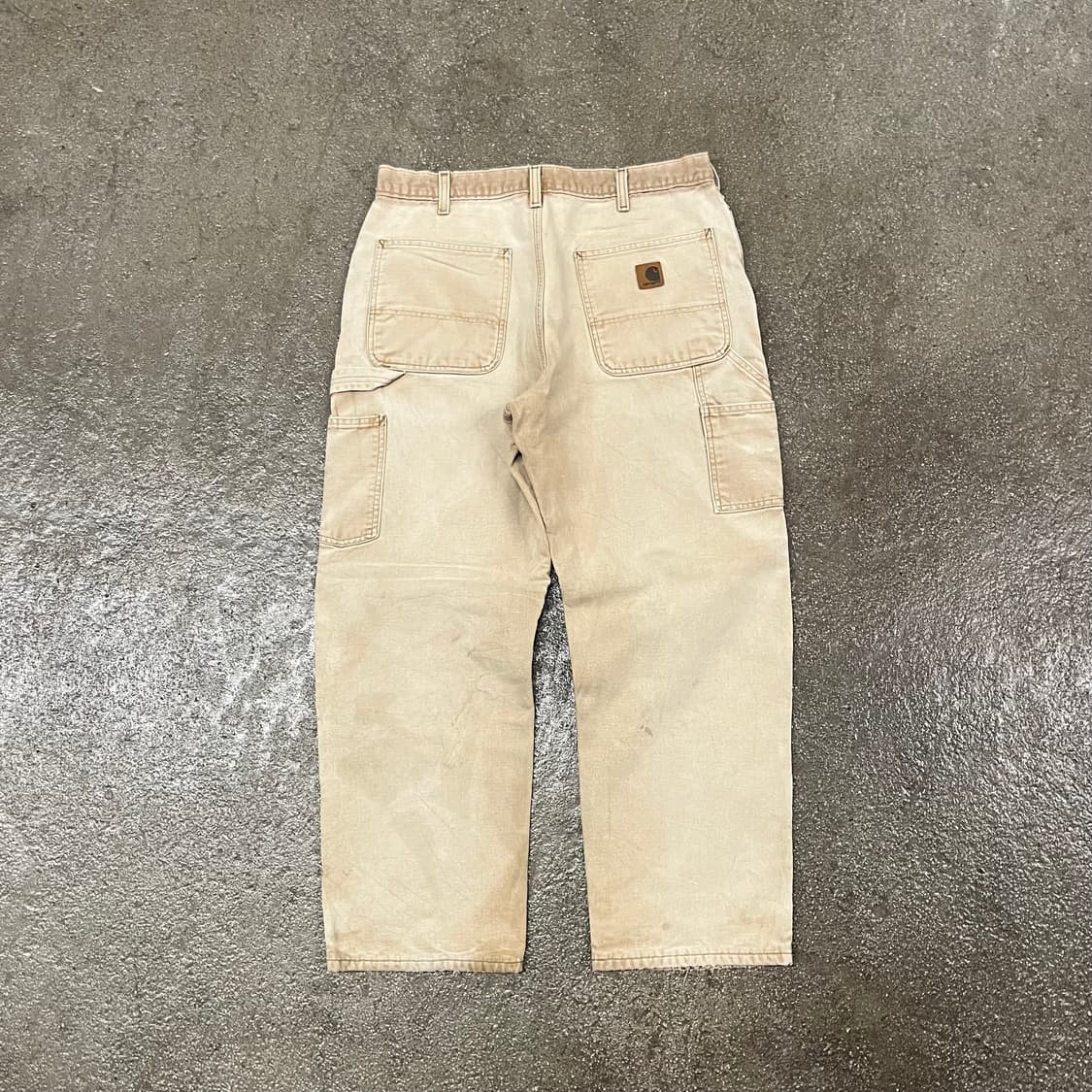 Carhartt 플란넬 라인드 카펜터 팬츠 (33“) 상품이미지4