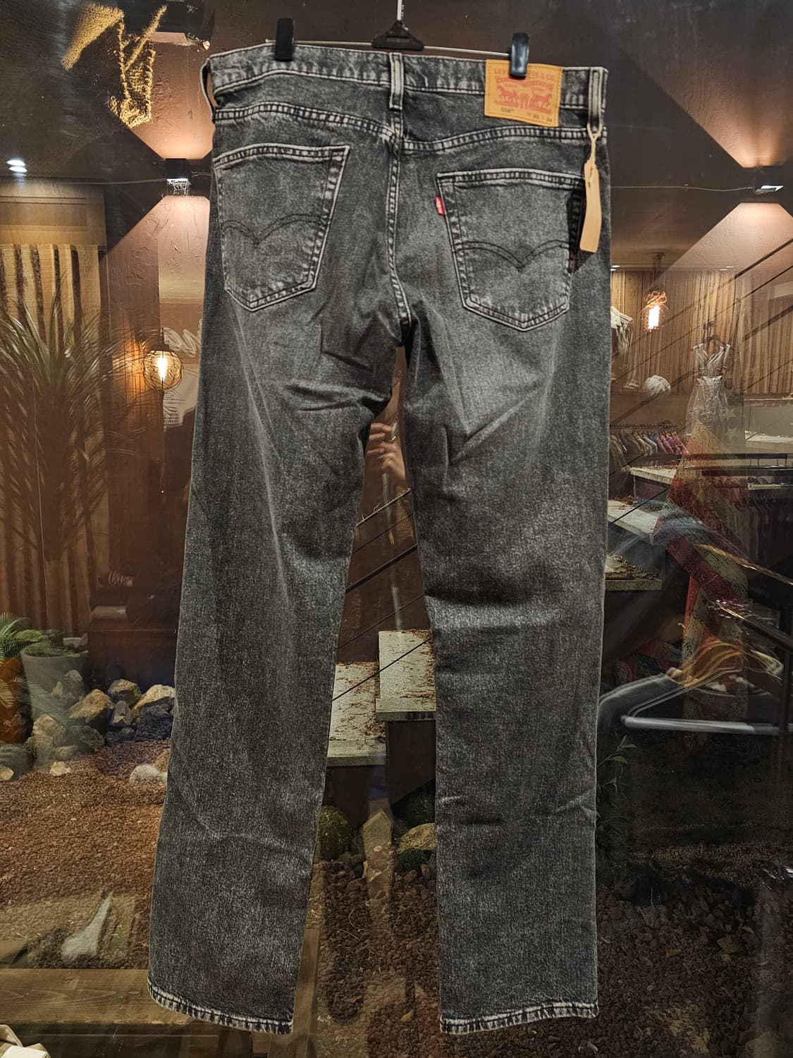 리바이스 559 릴랙스 스트레이트핏 흑청 33x34 상품이미지2