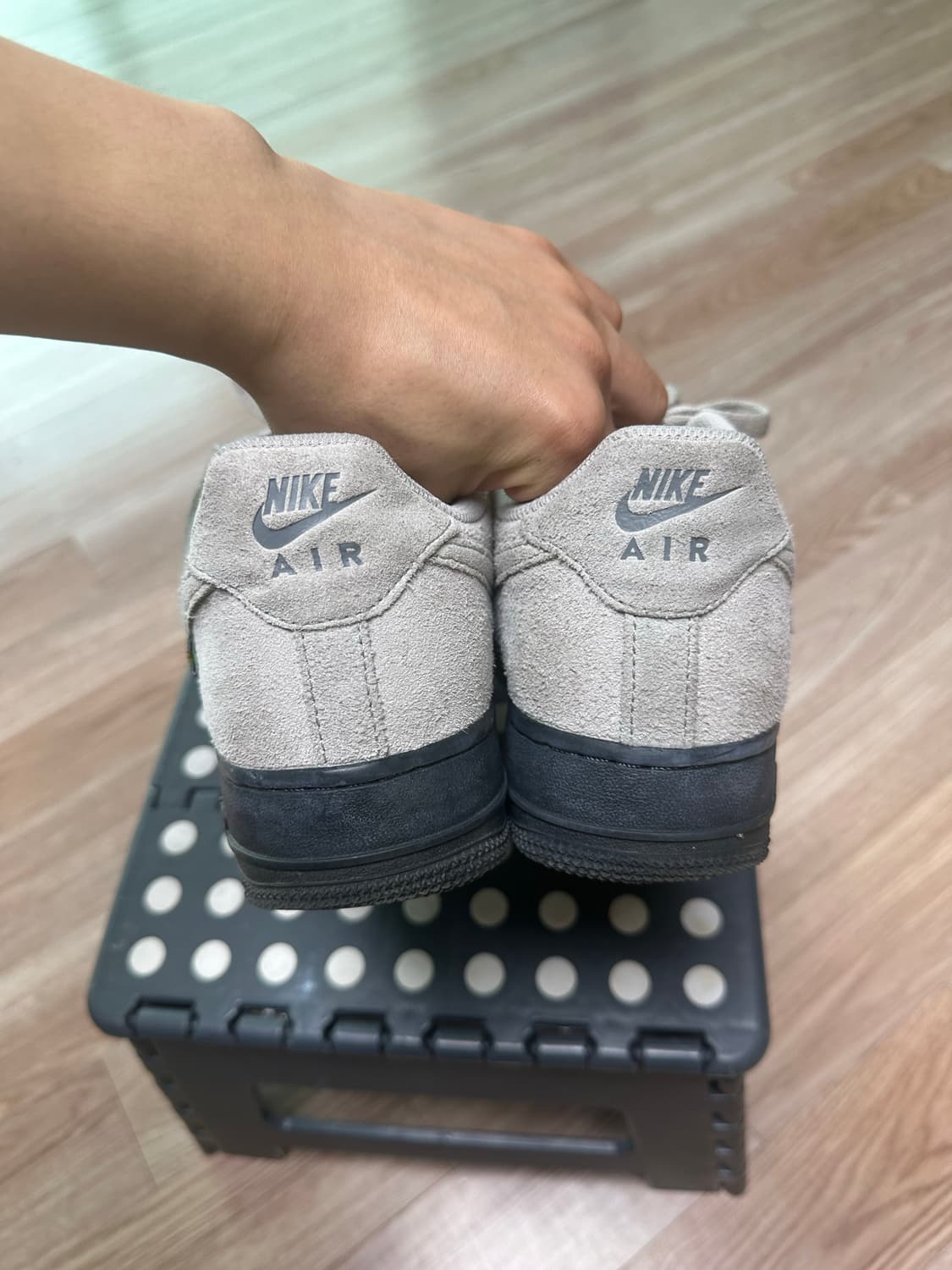 나이키 에어포스 1 코듀라/그레이/265 상품이미지4