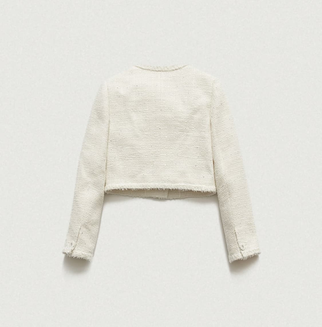 더바넷 멜리나melina  트위드자켓 아이보리 상품이미지2