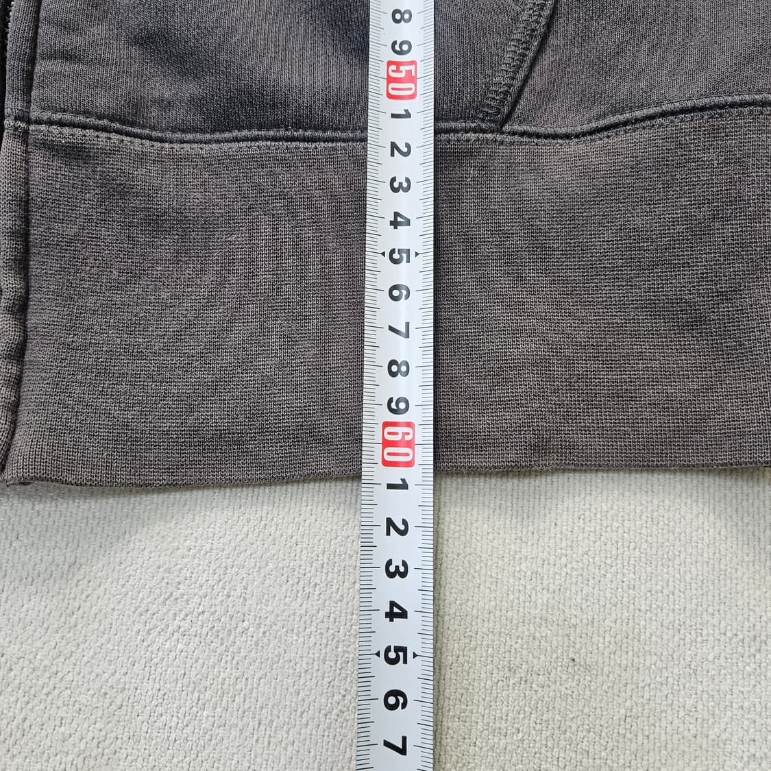 90 나이키 여성 그레이 후드집업 0319Y 상품이미지9