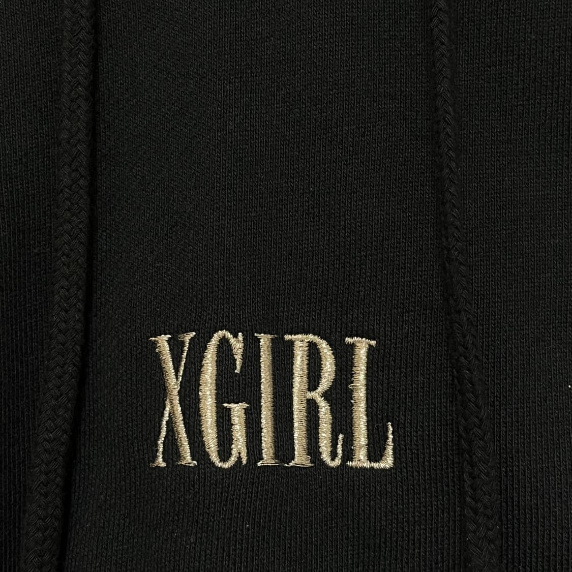 엑스걸 크롭 후드티  상품이미지2