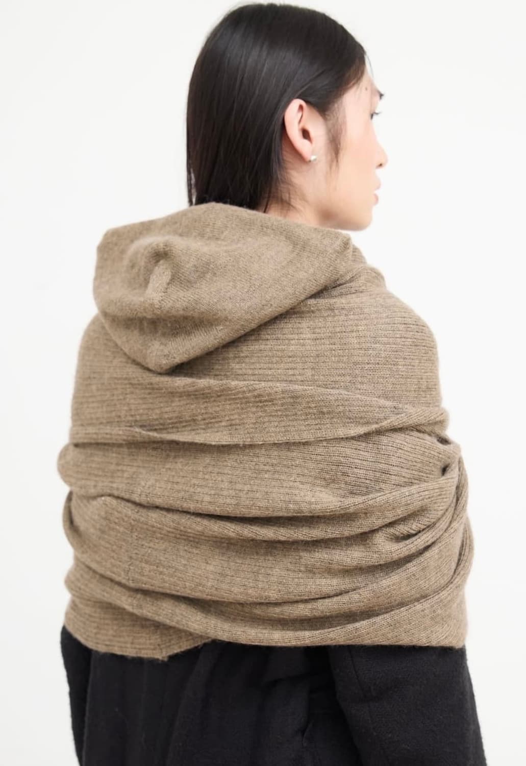 앤 드뮐미스터 알파카 후드 머플러 상품이미지5
