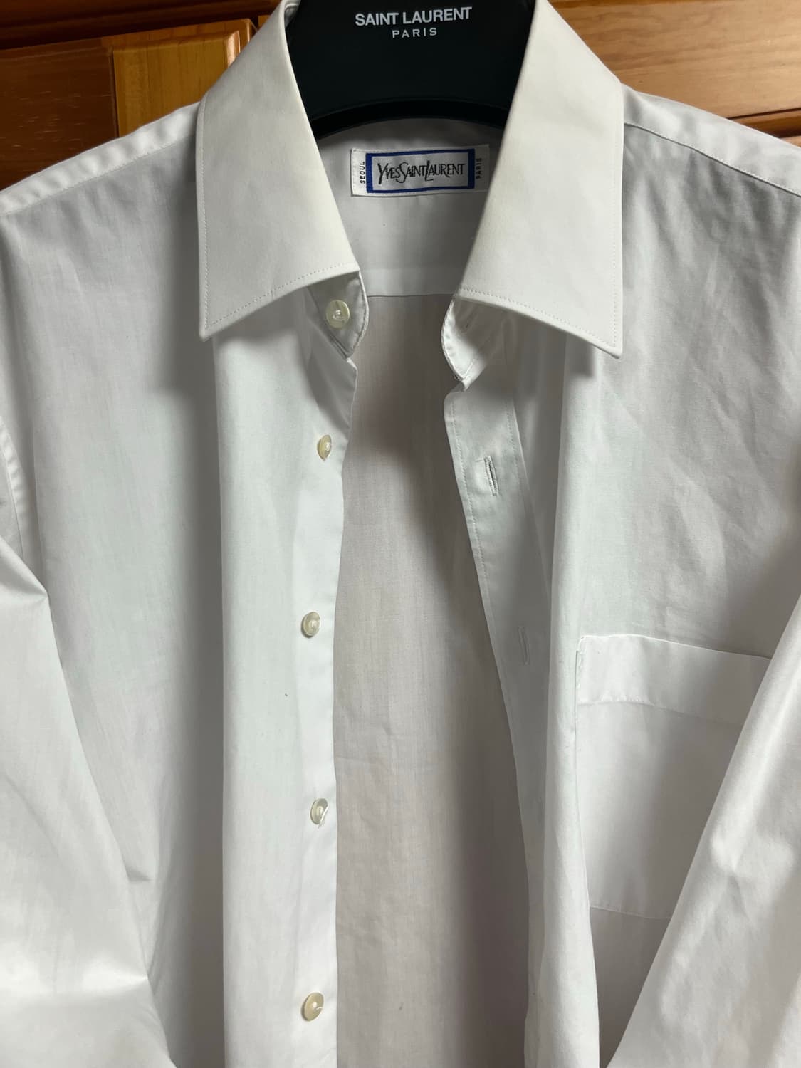 입생로랑 화이트 셔츠 상품이미지5