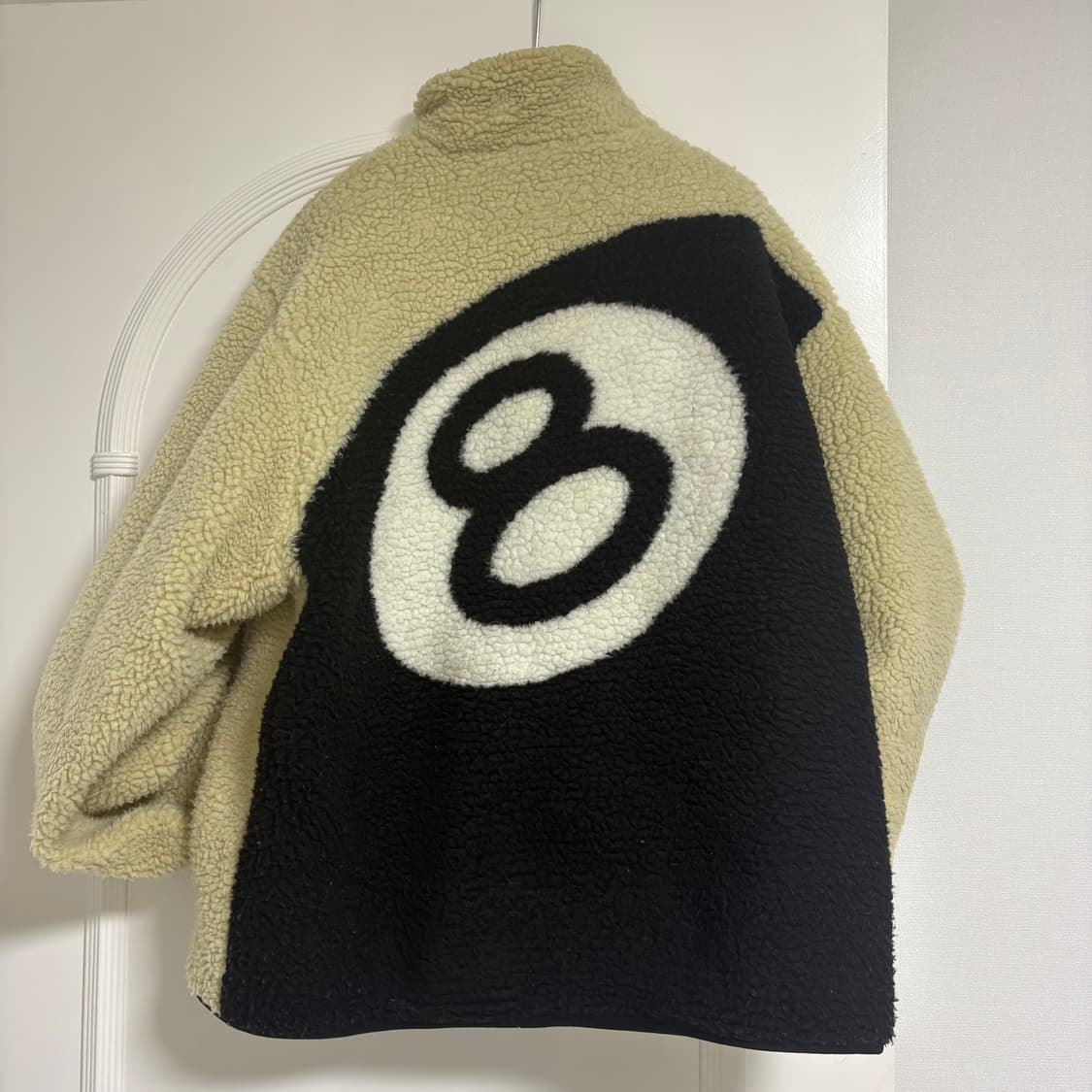 스투시 에잇볼 쉐르파 리버시블 자켓 상품이미지1