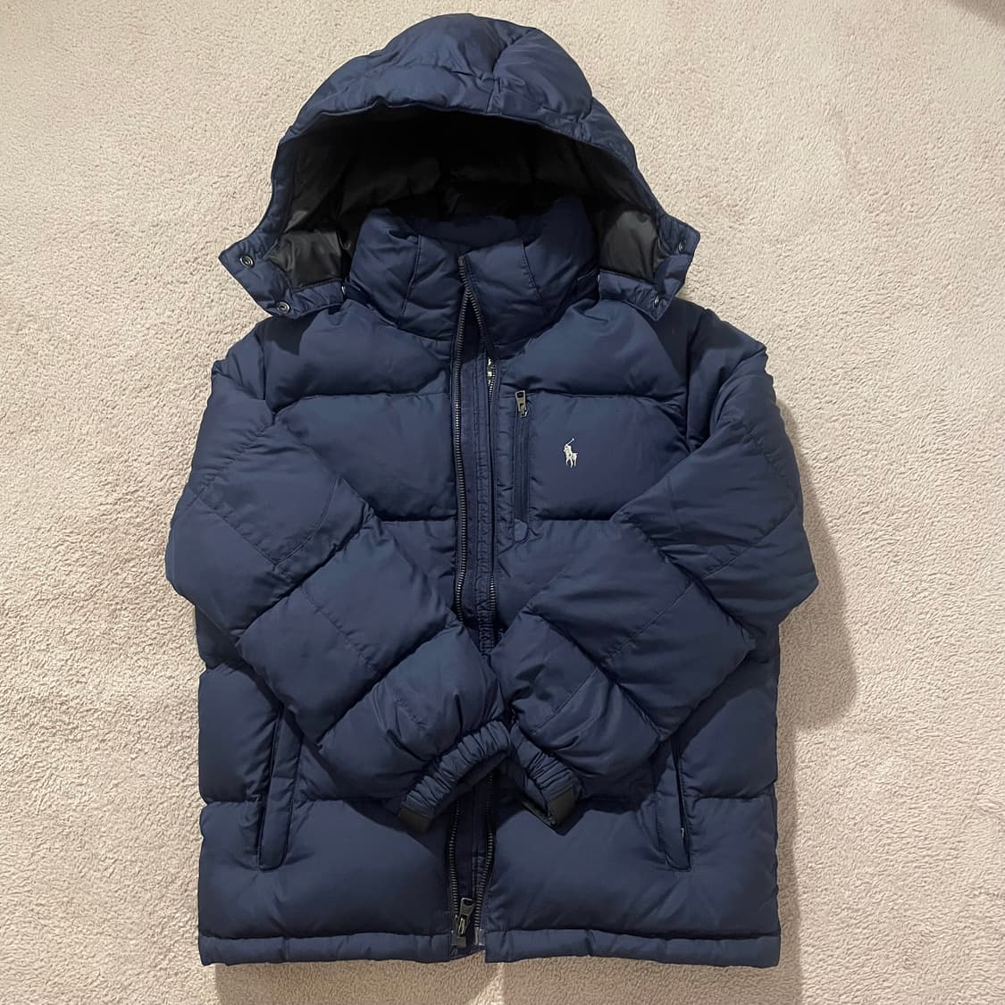폴로 스몰포니 네이비 다운 패딩 상품이미지1