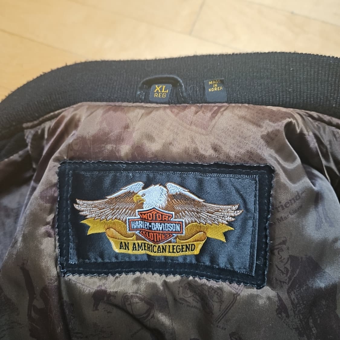 할리데이비슨 스웨이드 봄버자켓 xl 상품이미지3
