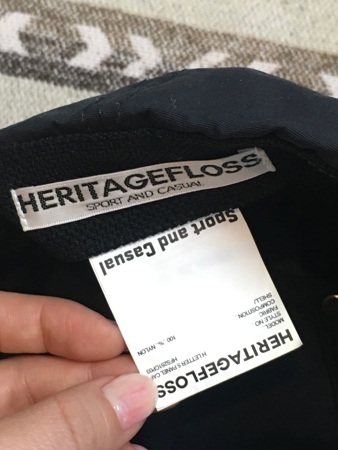 헤리티지플로스 나일론 BB캡 상품이미지5