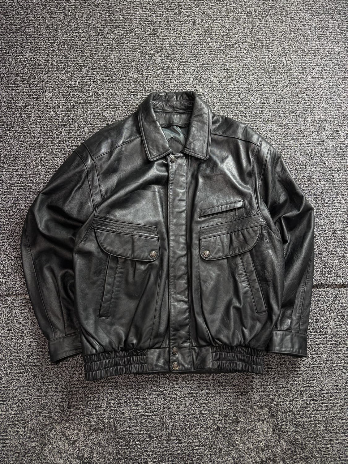 빈티지 아카이브 양가죽 봄버 자켓 2852 상품이미지2