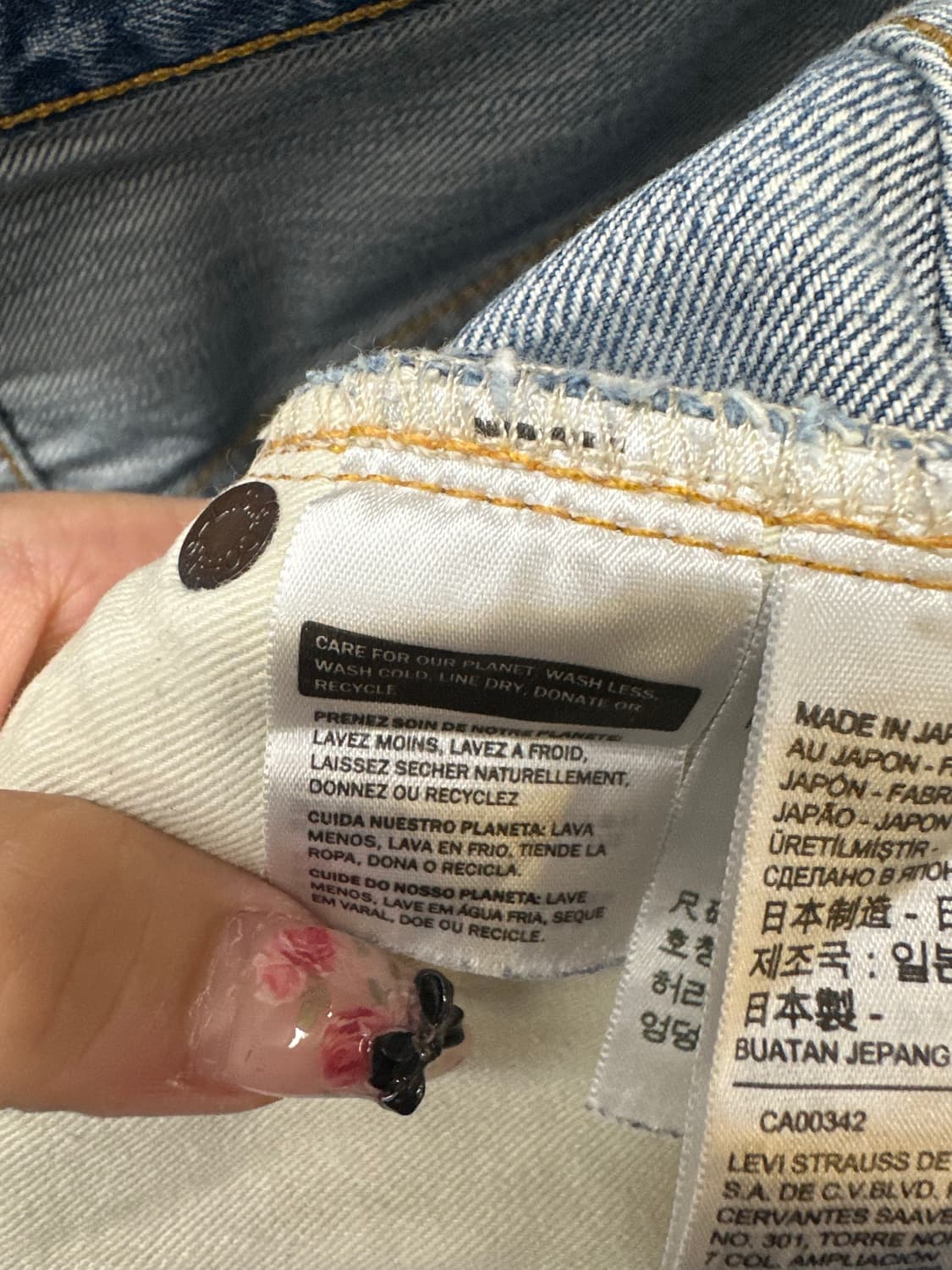 LVC 리바이스 501xx 47501 셀비지 상품이미지8