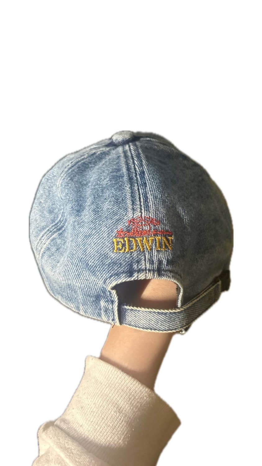 Vintage denim cap 상품이미지3
