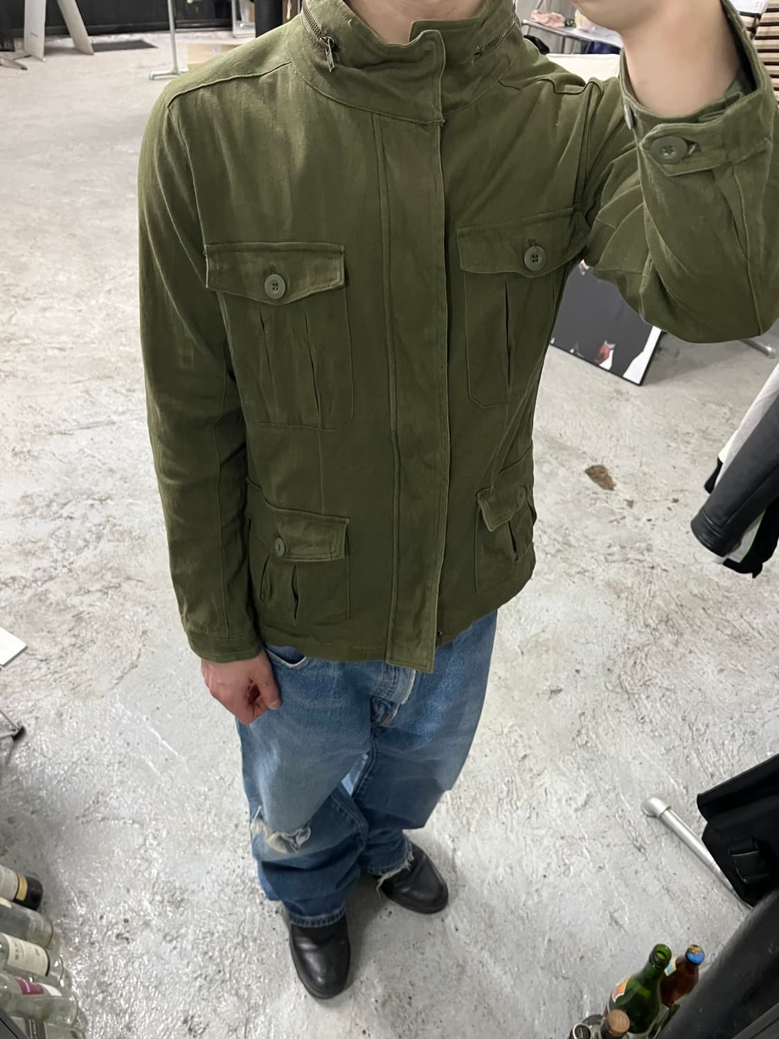 Nylaus military jacket 상품이미지2