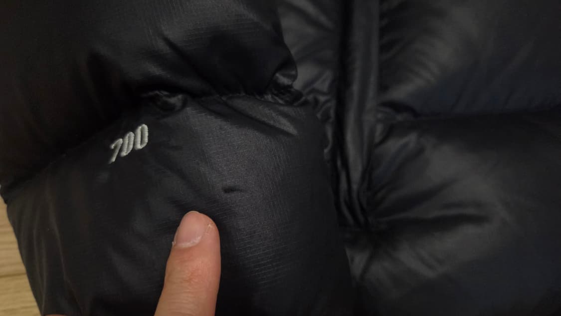 노스페이스 700 눕시 구스 다운 패딩 점퍼 상품이미지7