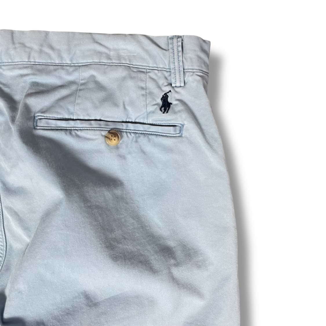 (32) 폴로랄프로렌 네이비 로고 블루 슬림핏 치노 팬츠 상품이미지3