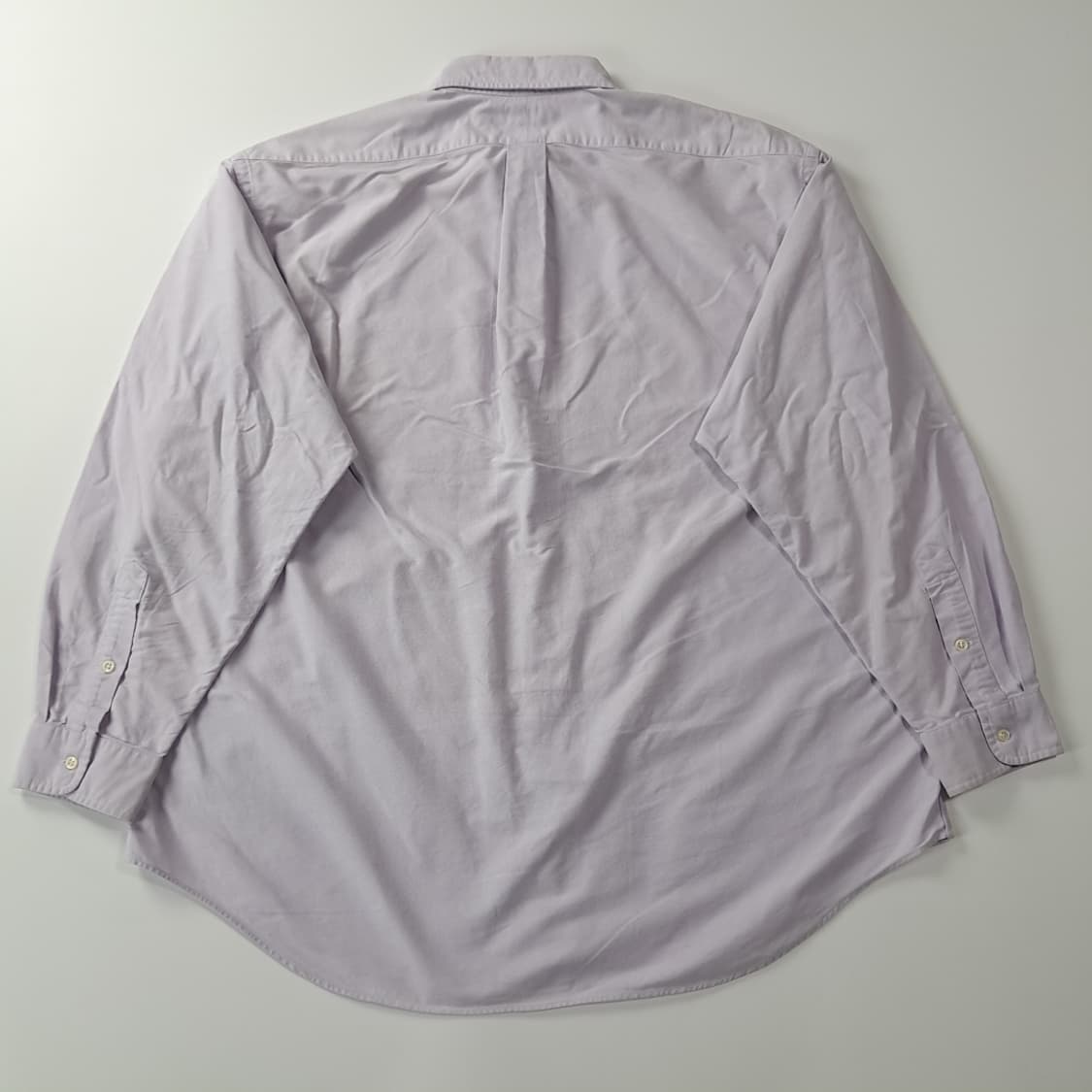 CJ128 XL 폴로 빅셔츠 90s 옥스포드 라이트퍼플 셔츠 남방 상품이미지6