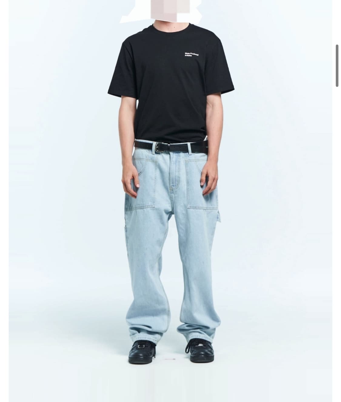 MPa PAINTER DENIM PANTS (STEEL BLUE) 상품이미지4