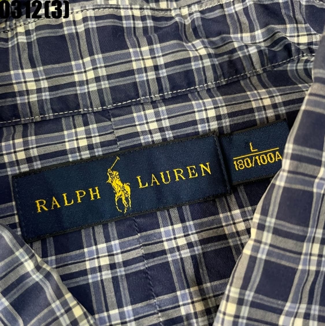 랄프로렌 체크 긴팔셔츠 상품이미지3
