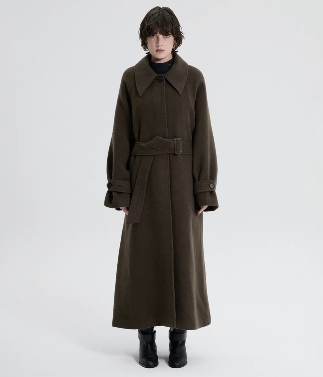 트리밍버드 발마칸 롱코트 상품이미지1